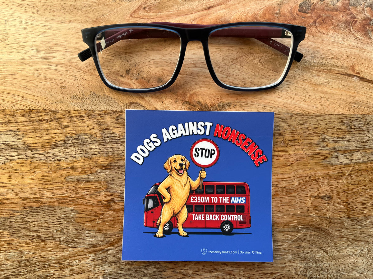 The Sanity Annex Sticker Pack — 5 Designs