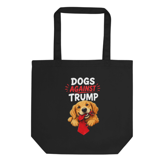 "Dogs Against Trump" Tote Bag